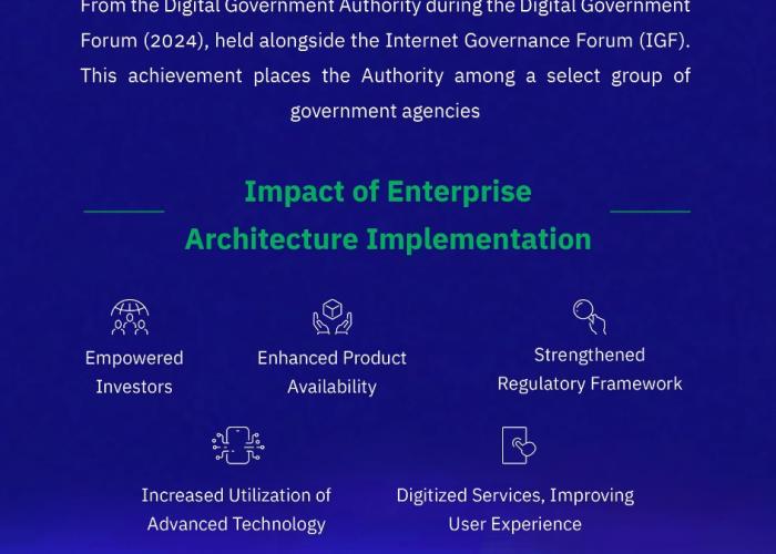 SFDA Achieves Significant Milestone Receiving the National EA Certificate from the Digital Government Authority