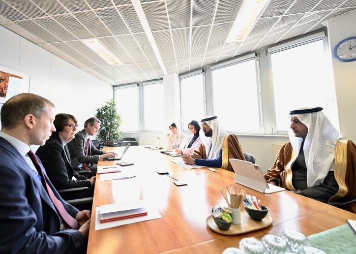 رئيس "الغذاء والدواء" يلتقي المدير العام للصحة وسلامة الغذاء بالمفوضية الأوروبية